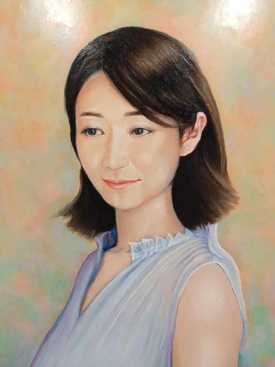 内海エミ 様ブラック✖️1 グレー✖️2 3セット7号 ご依頼品＆全日肖展作品作り✨😌 - 肖像画家🎨エミのゆる日記🐈