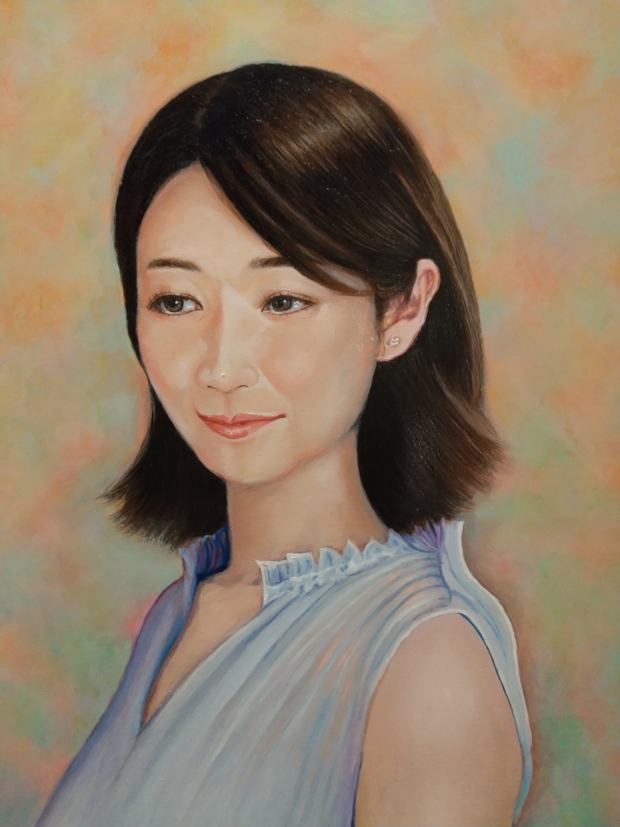 内海エミ 様ブラック✖️1 グレー✖️2 3セット7号 ご依頼品＆全日肖展作品作り✨😌 - 肖像画家🎨エミのゆる日記🐈