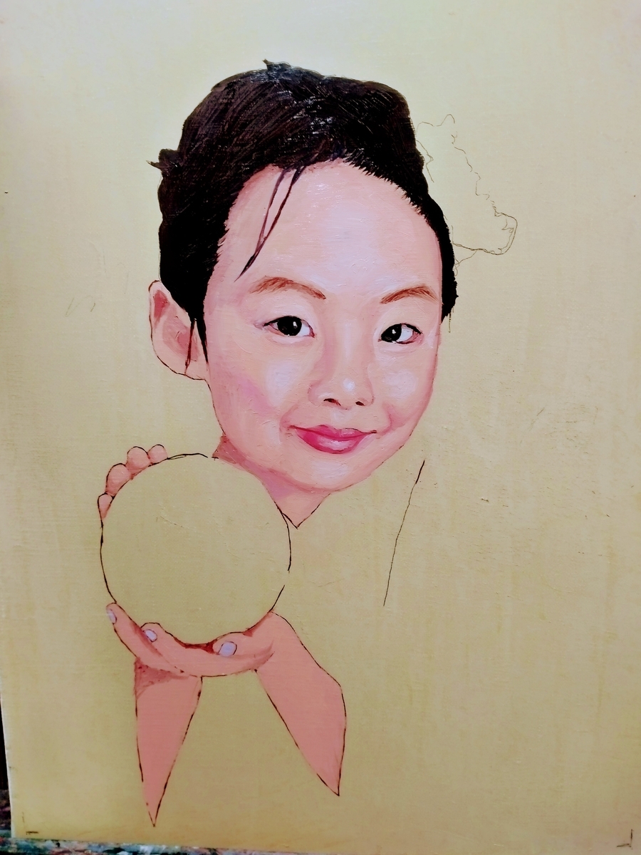 S*2様 マイコちゃん作　「とある日の誰かの肖像画」 S*2様 マイコちゃん作 「とある日の誰かの肖像画」 ihr HertZ&CRAFT