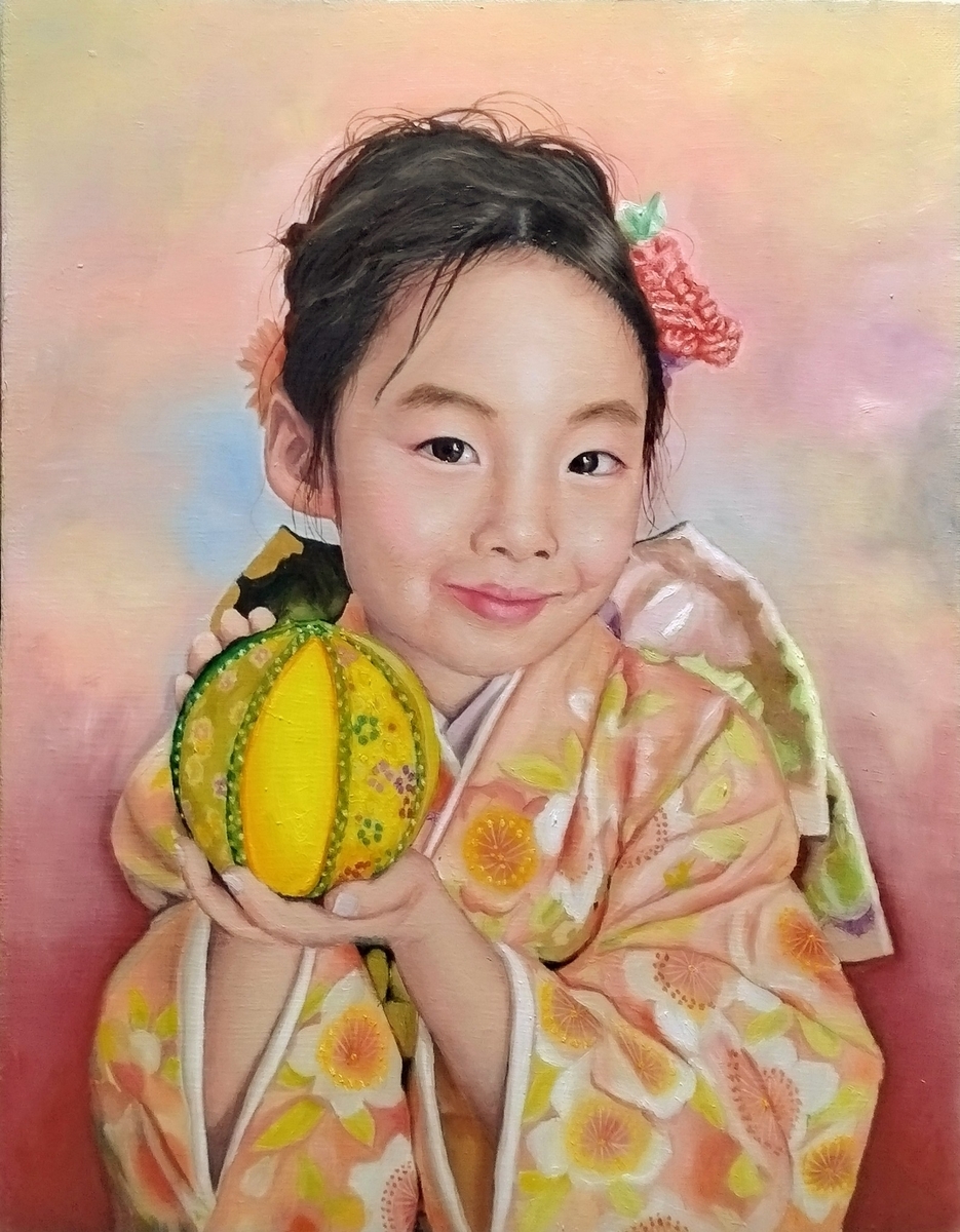ご依頼品完成🎉😉 - 肖像画家🎨絵美のゆる日記🐈