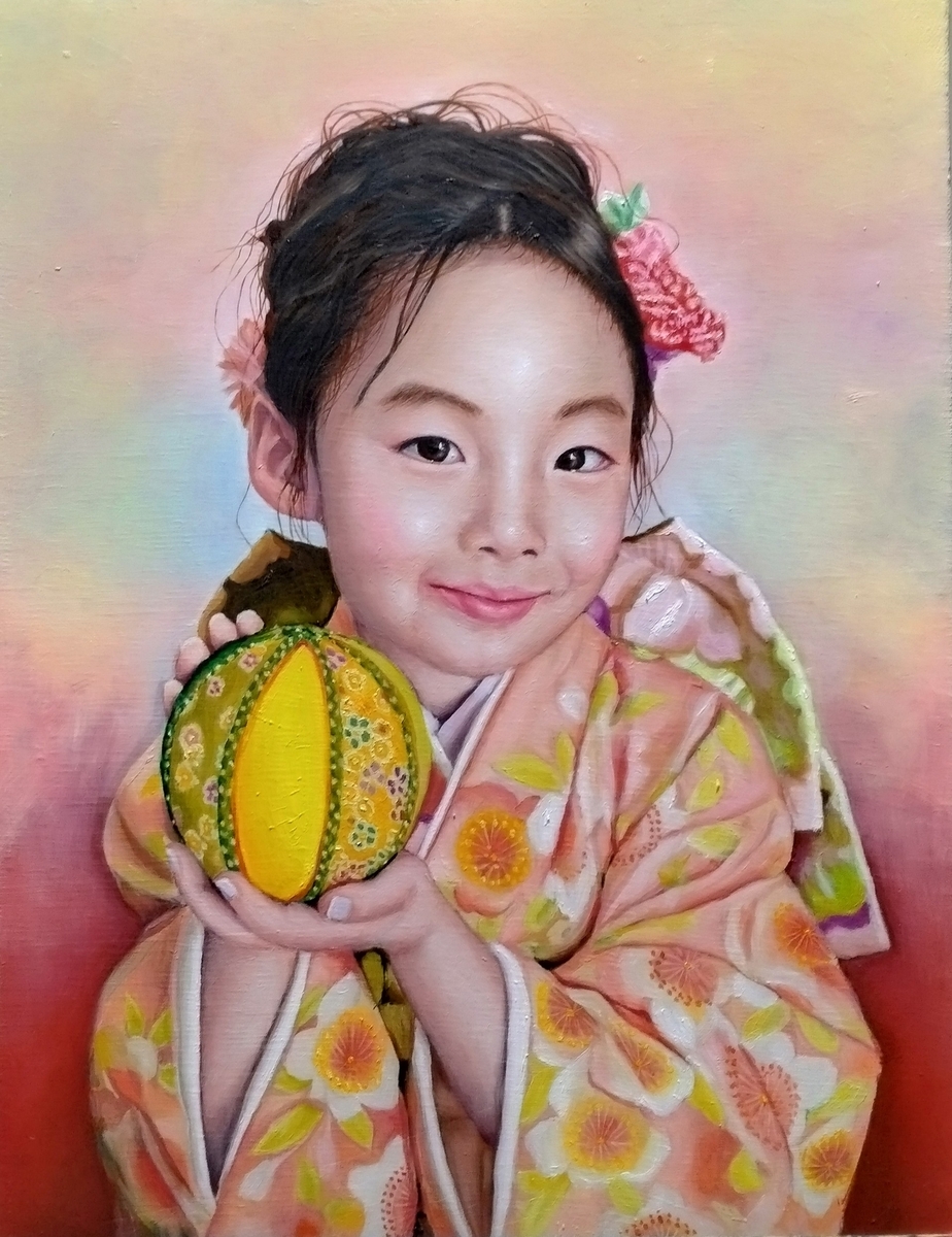 ご依頼品完成🎉😉 - 肖像画家🎨絵美のゆる日記🐈