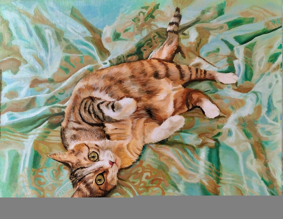 ご依頼品完成🎉😉 - 肖像画家🎨絵美のゆる日記🐈