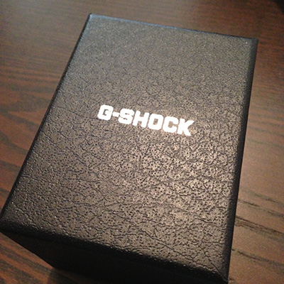 G-SHOCK solid colors 外箱
