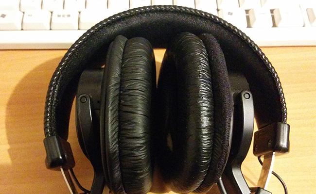 SONY MDR-7506 イヤーパッド交換後