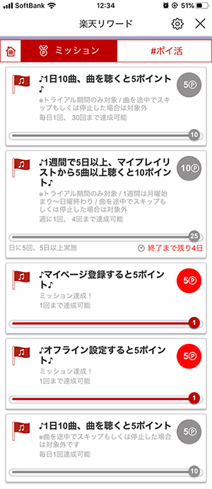 楽天ミュージック_楽天リワード_300