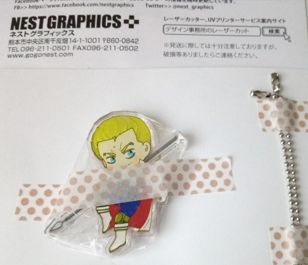 ネストグラフィックスさんから届いたよ グッズ作成備忘録