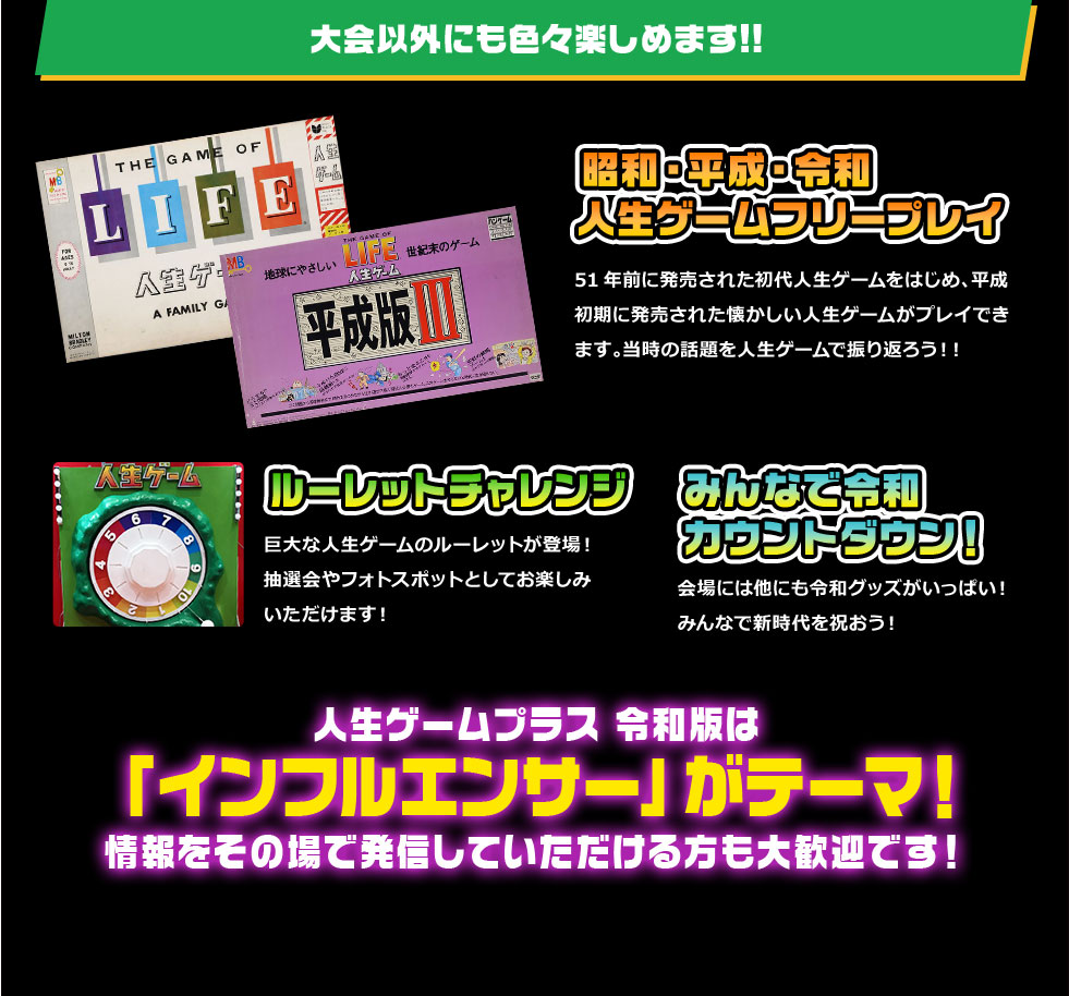 目指せTop of インフルエンサー！「人生ゲーム＋(プラス)令和版