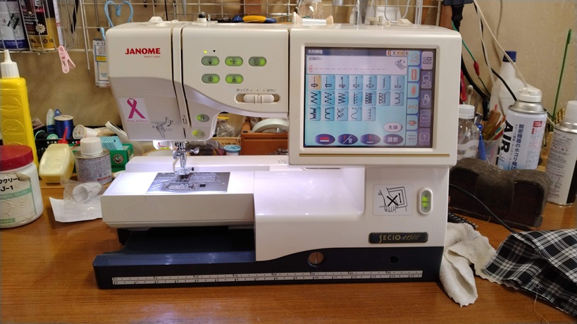 ジャノメ セシオ11500 - ダダのミシン屋日記