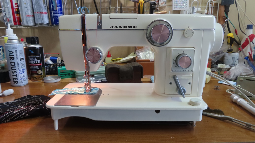 ジャノメ トピアエース802型 - ダダのミシン屋日記