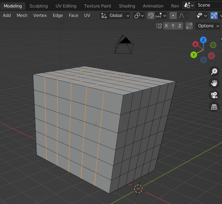 python for blender 3.3 による 自動 loop cut - end0tknr's kipple - web写経開発