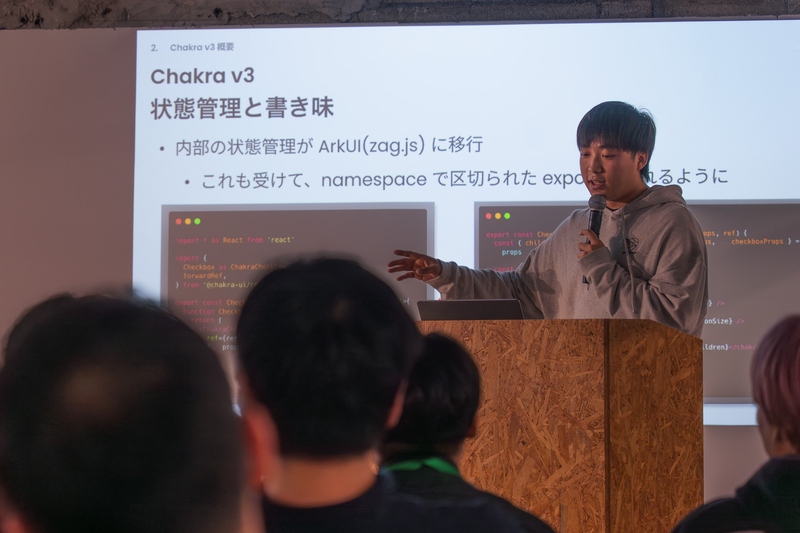 JSConf LTの様子