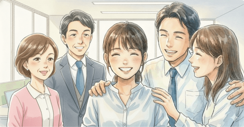 隠し味：支えてくれる「同僚」の存在