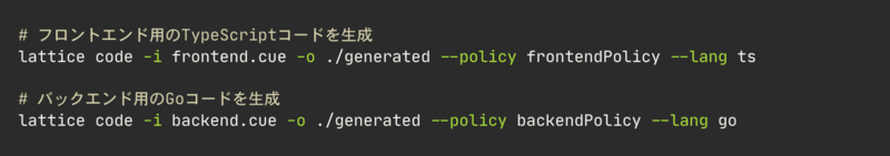cli sample