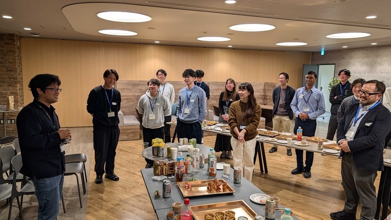 懇親会クロージングの様子