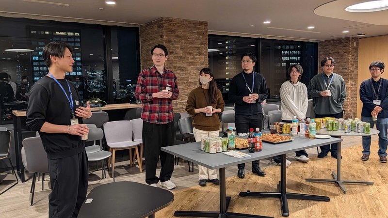 懇親会の様子