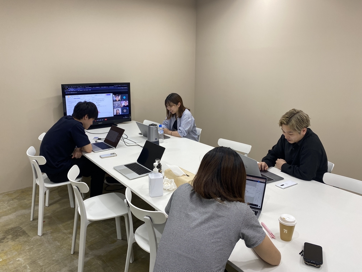 WebUnit開発MTGの様子