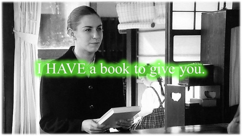 I have a book to give you.