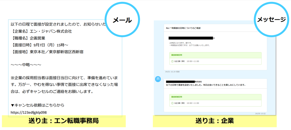 面接辞退 ドタキャン辞退を防止 エン転職の面接アシスト機能とは エン転職 公式 企業様向けサイト