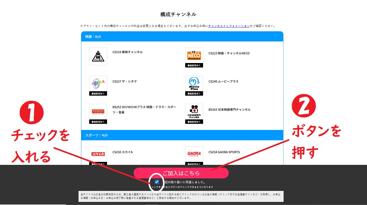 基本プラン半額キャンペーン、申し込み方法