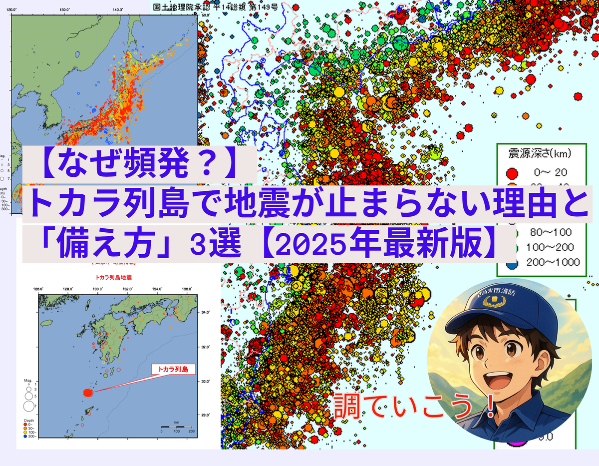 トカラ列島地震