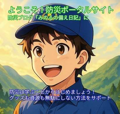 防災ポータルサイト・みのるの備え日記