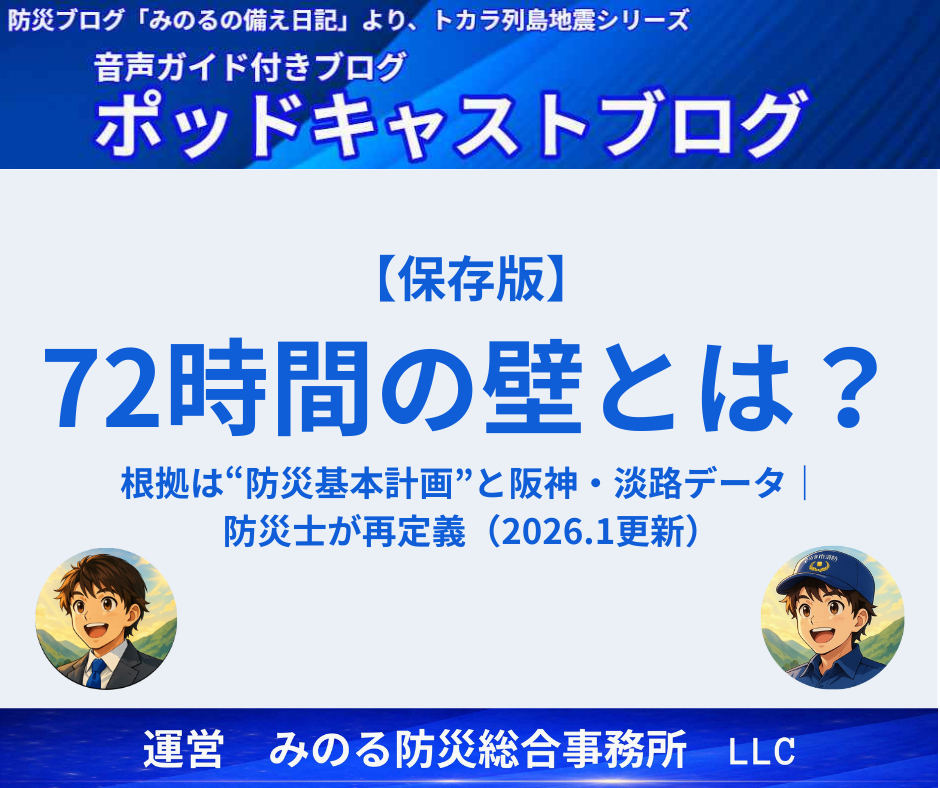 72時間の壁　2026年版