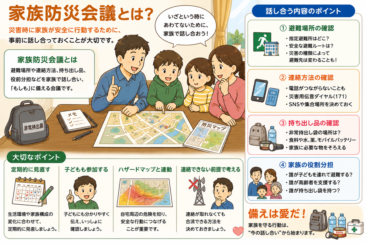 家族防災会議