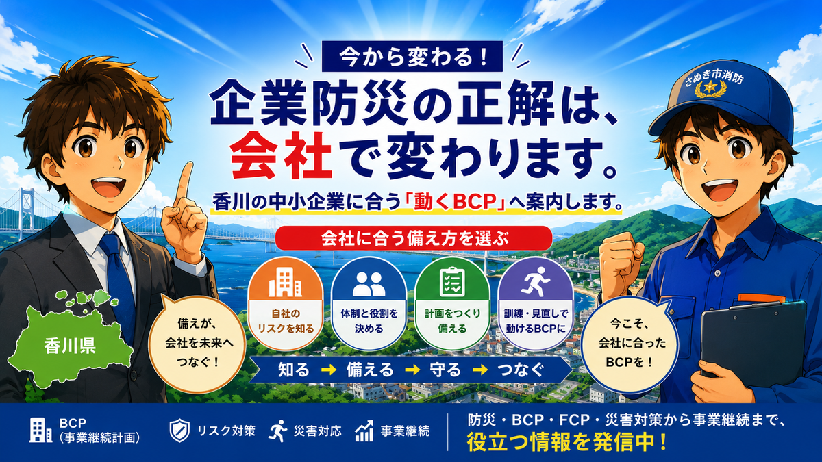 はじめてのBCP(再構築)会社を守る設計図