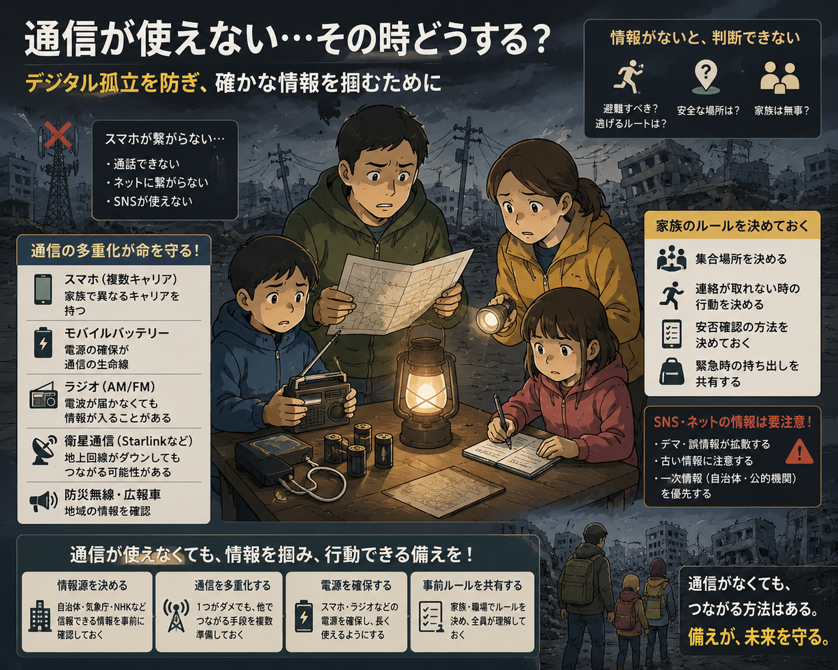 【通信】デジタル孤立を防ぐ。