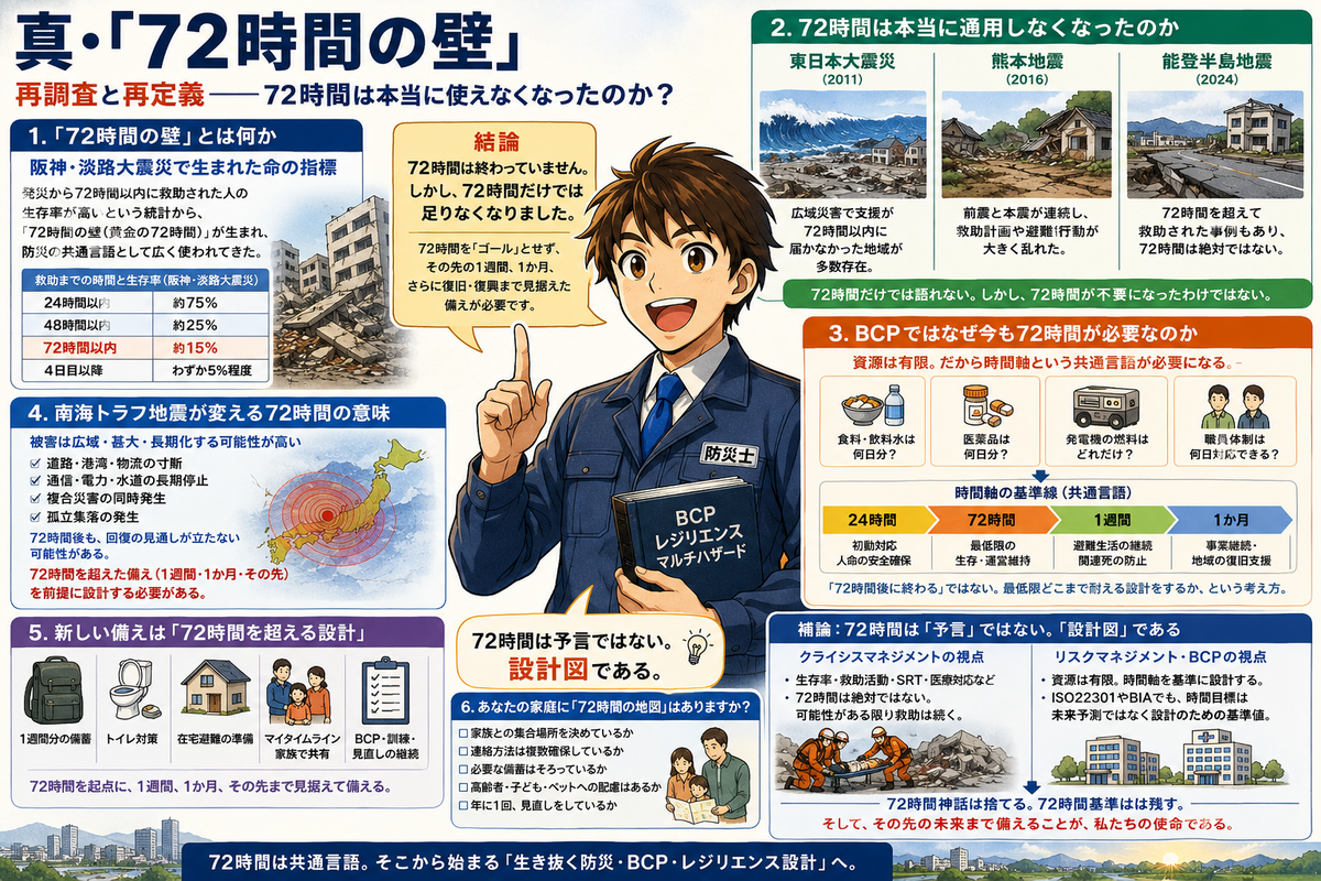 72時間は本当に終わったのか?