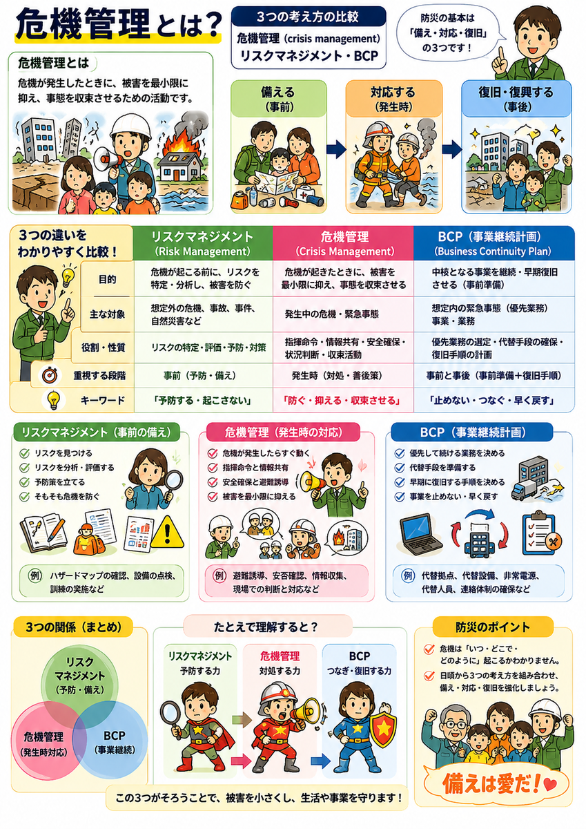 危機管理とは？