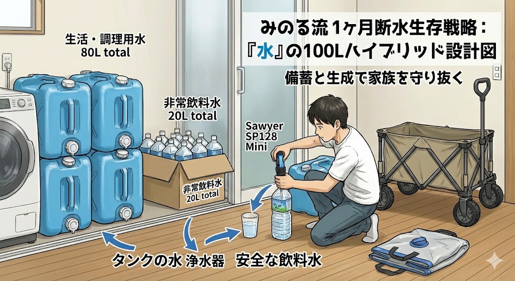 なぜ「100Lの備え」が必要なのか