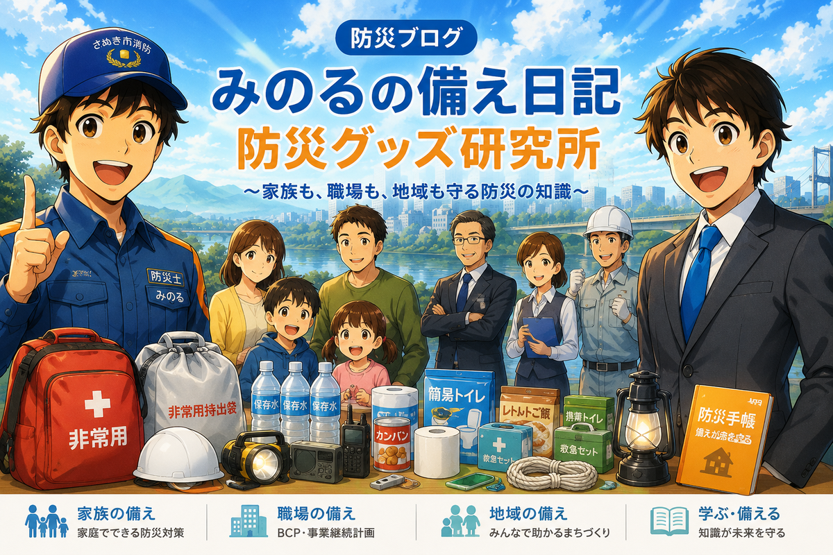 厳選　防災グッズ