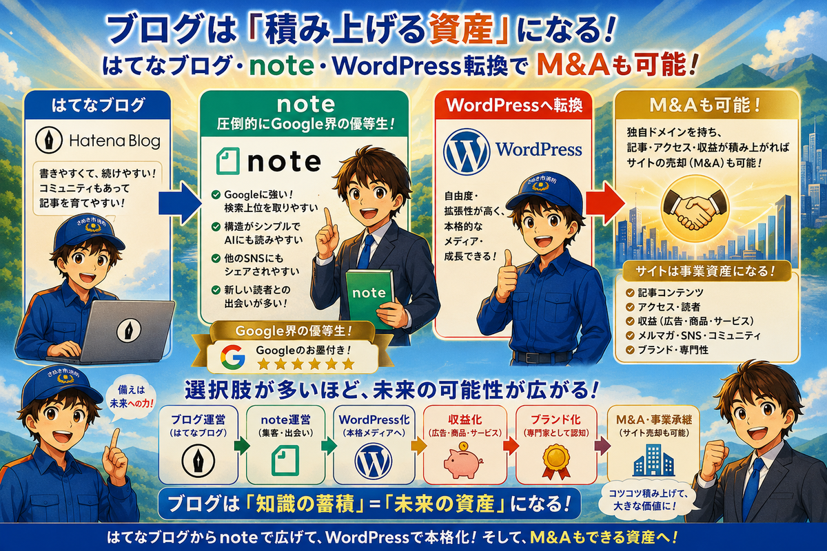 ブログはAI時代でも「資産」
