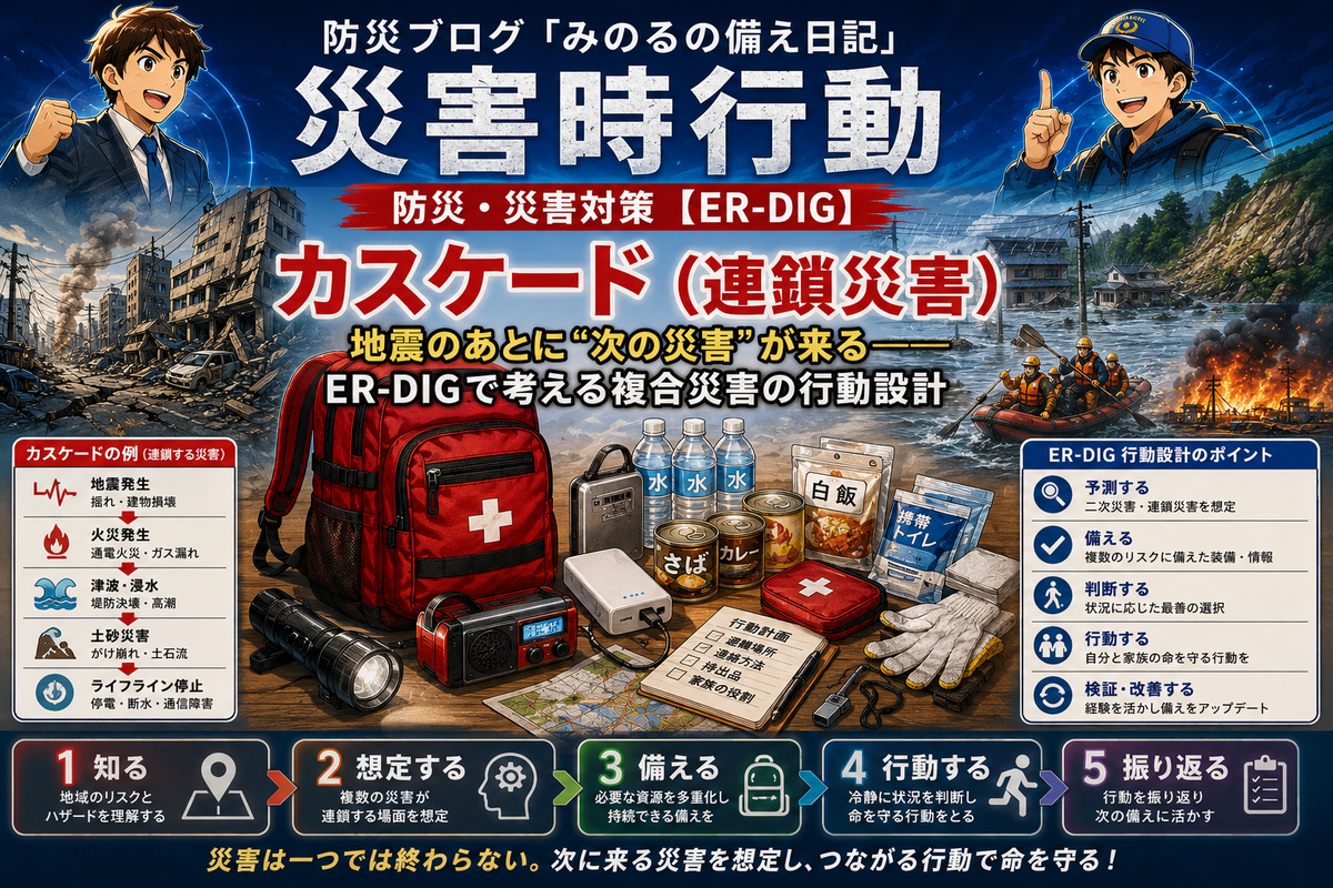 カスケード（連鎖災害）