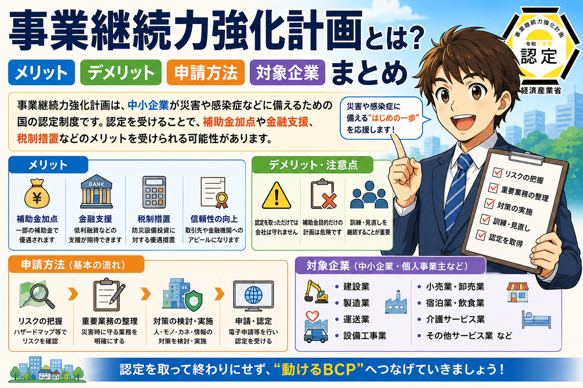 事業継続力強化計画