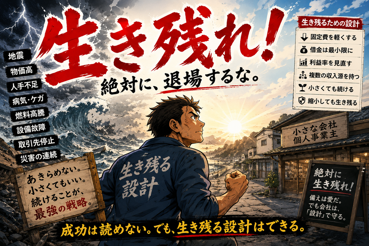 生き残れ！BCP