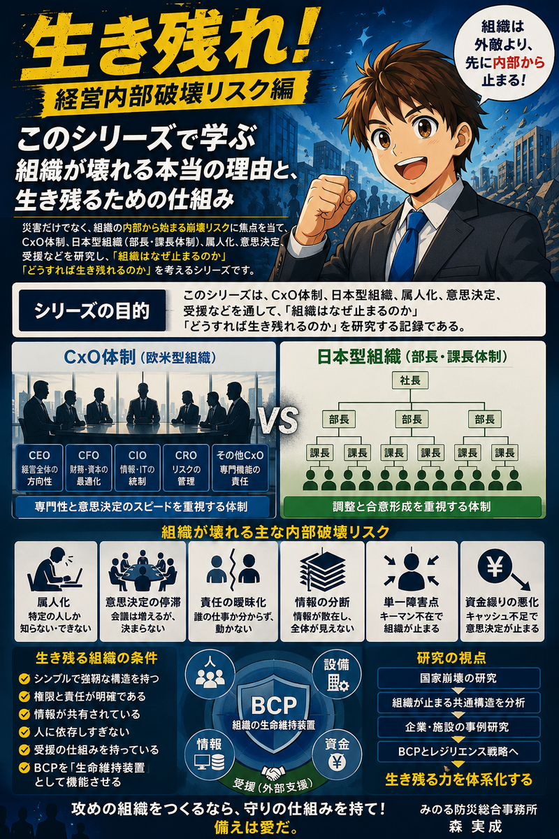 内部崩壊BCP
