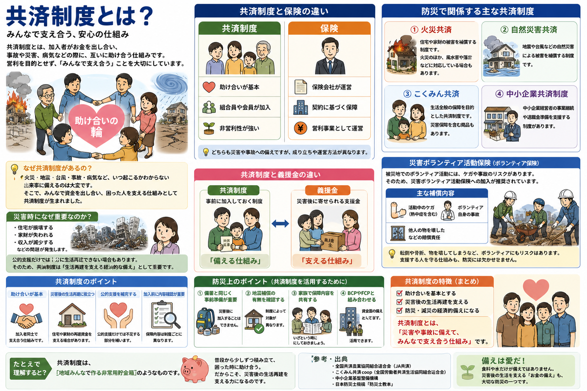 共済制度とは?