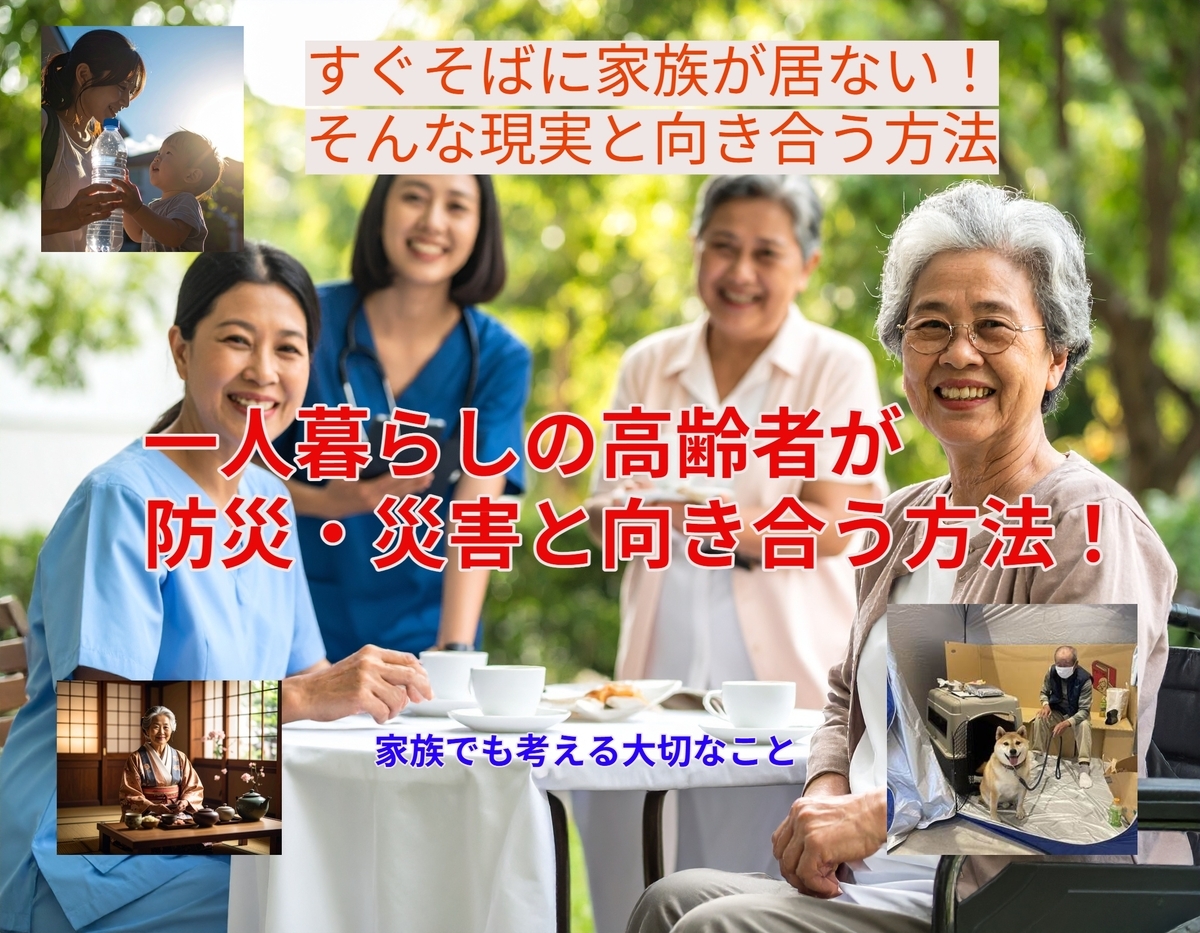 高齢者の一人暮らし防災
