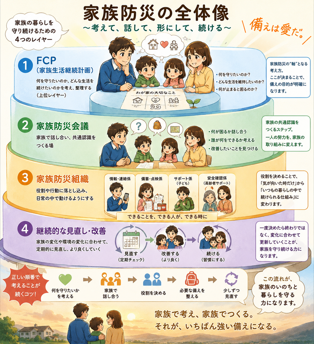 「レイヤー構造で設計しよう。」