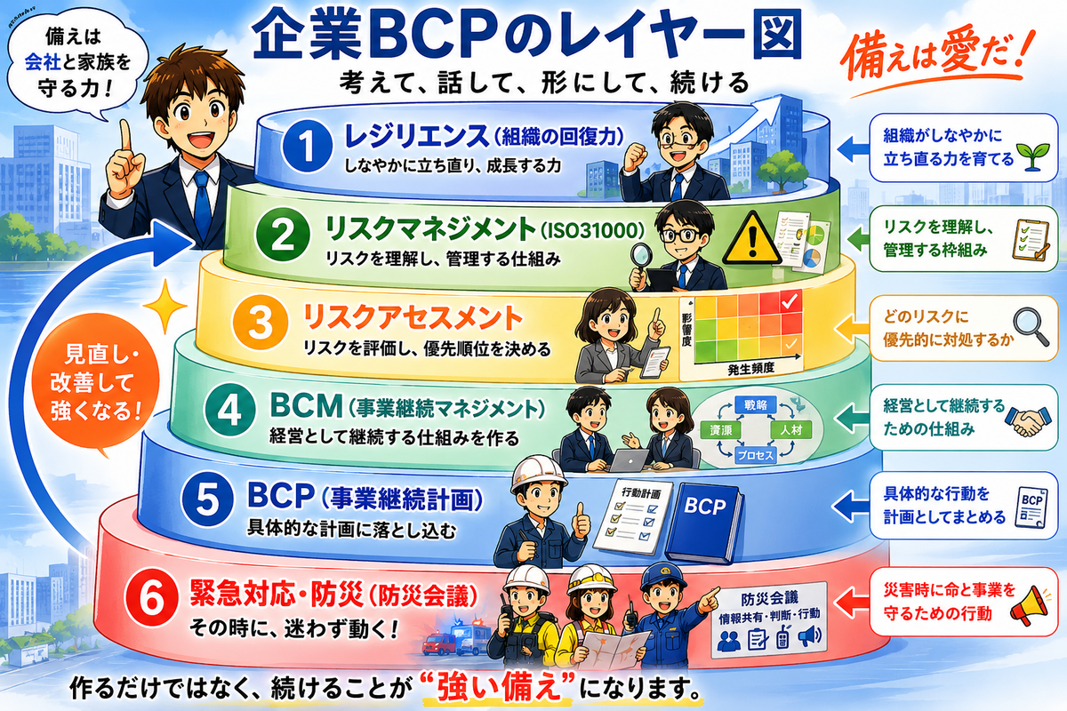 BCPの全体レイヤー