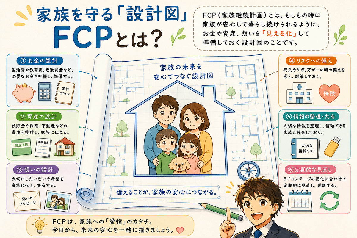 家族を守る「設計図」FCPとは？