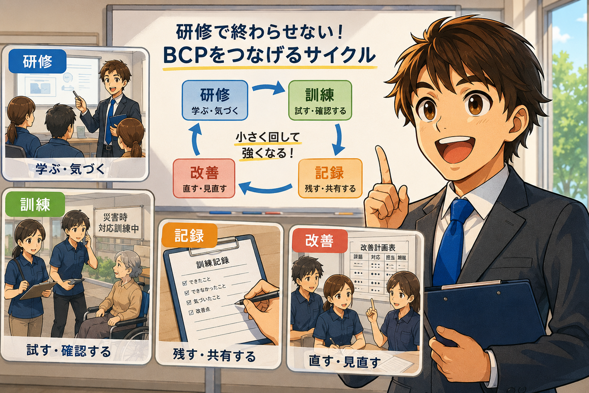 訓練・記録・改善につなげる方法