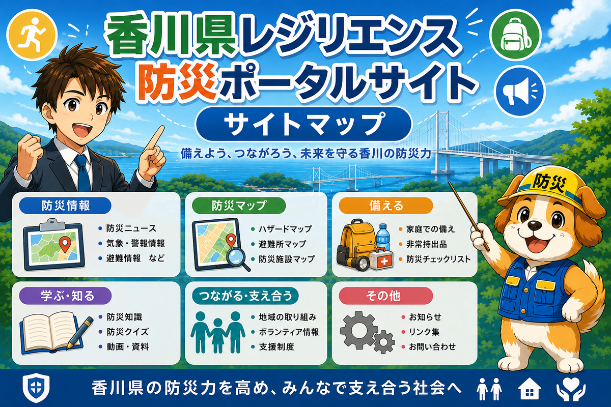 香川県・防災レジリエンスポータルサイト