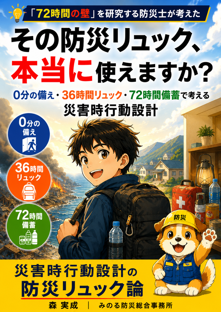 防災リュックのつくり方