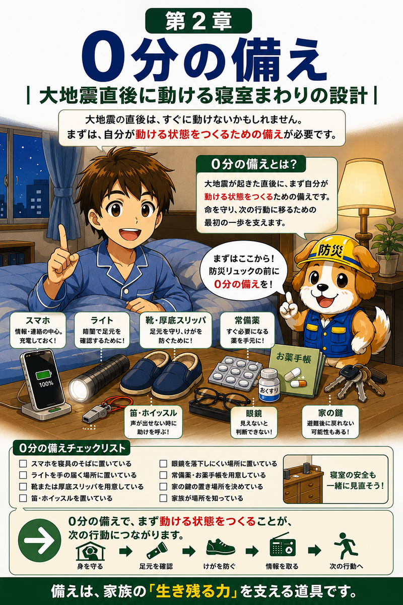 0分の備え