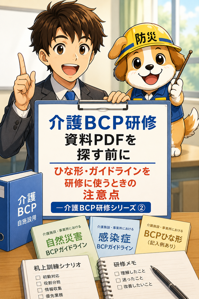 介護BCP研修資料PDFを探す前に