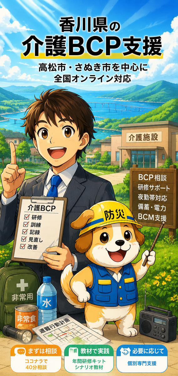 高松市・さぬき市を中心に全国オンライン対応