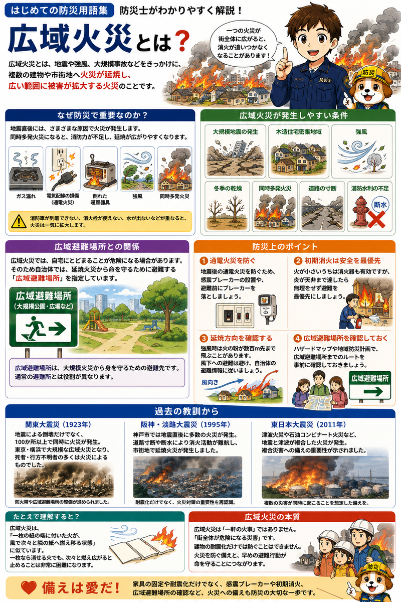 広域火災とは？